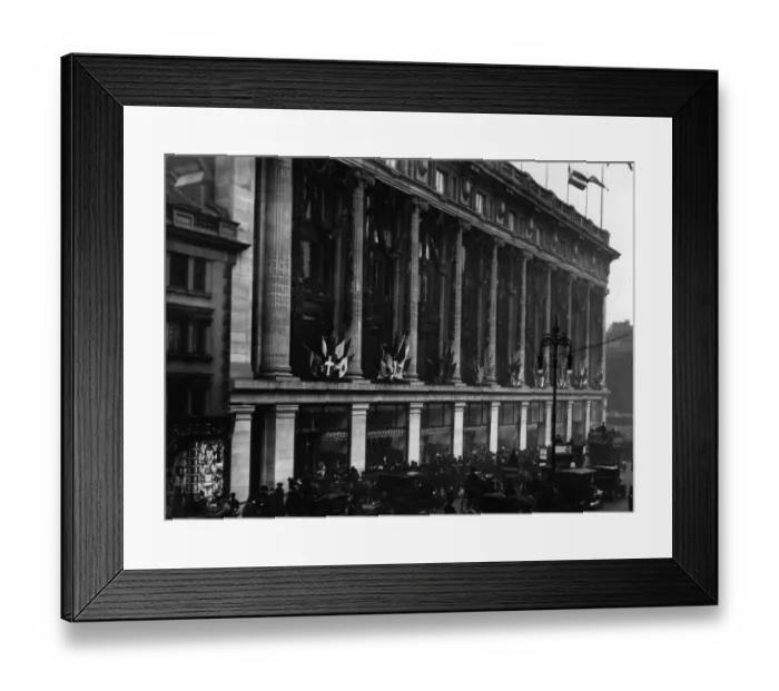 Framed Print : Selfridges Store Framed Print : Selfridges Store