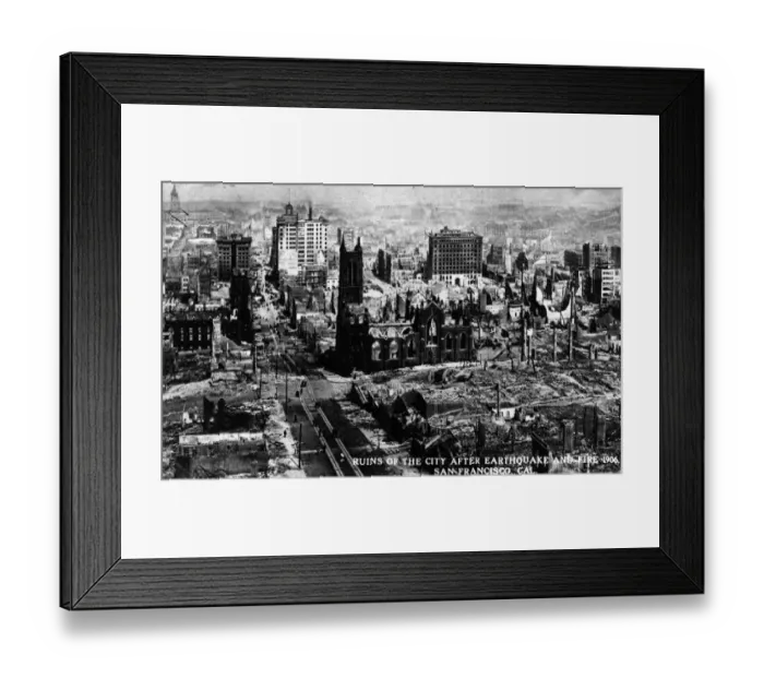 Framed Print : San Francisco Framed Print : San Francisco