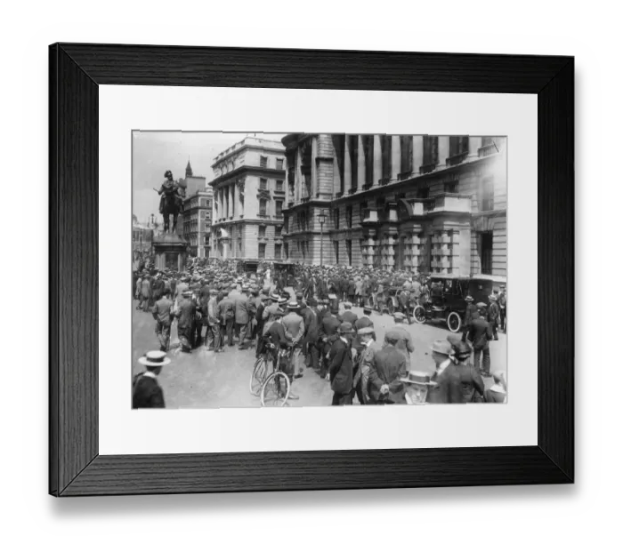 Framed Print : War Declared