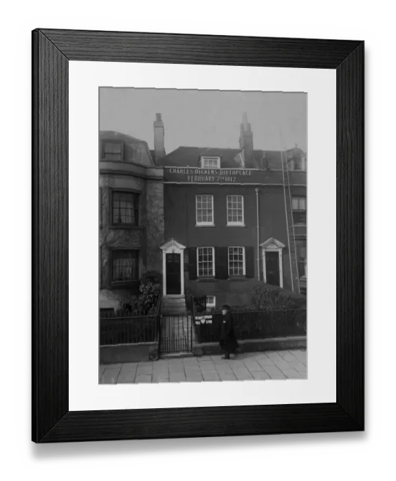 Framed Print : First House Framed Print : First House