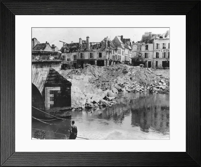 Framed Print : Marne Destruction Framed Print : Marne Destruction