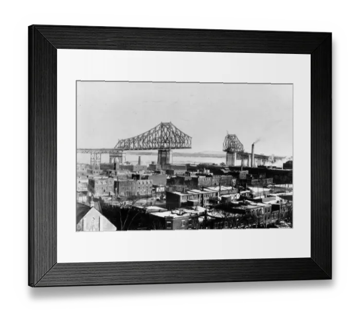 Framed Print : Montreal Harbour