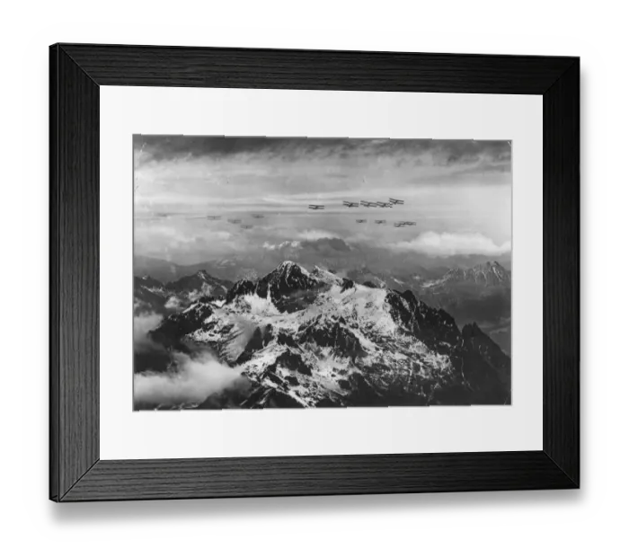 Framed Print : Alpine Bombers Framed Print : Alpine Bombers