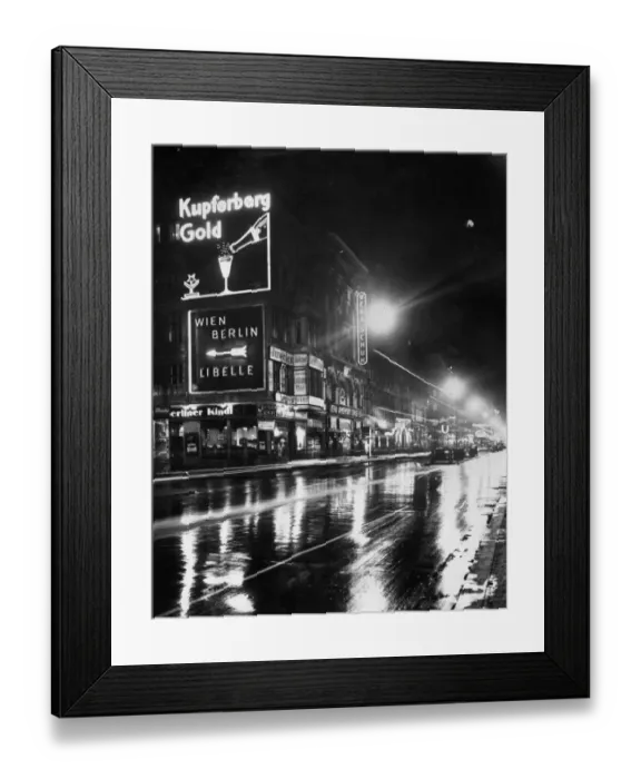 Framed Print : Night Scene Framed Print : Night Scene