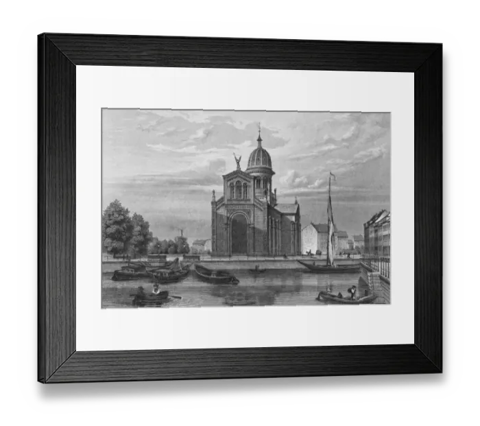 Framed Print : Sankt-Michael-Kirche Framed Print : Sankt-Michael-Kirche
