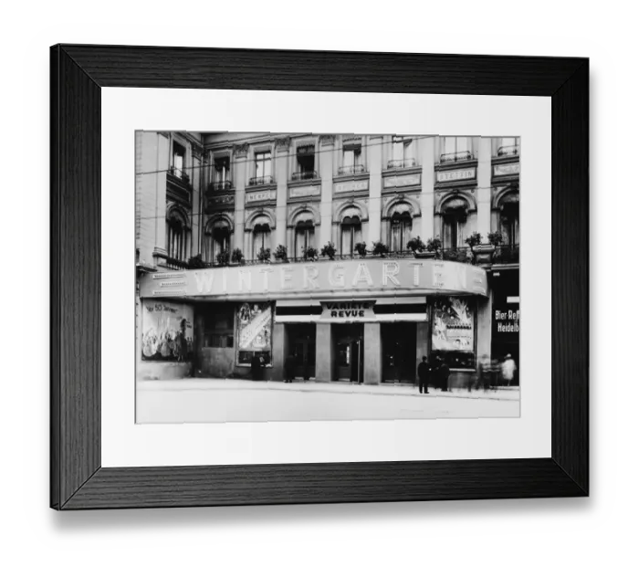 Framed Print : Berlin Wintergarten Framed Print : Berlin Wintergarten