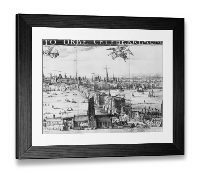 Framed Print : Old London Bridge Framed Print : Old London Bridge