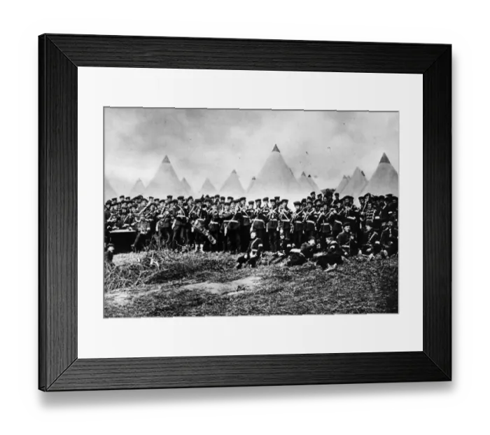Framed Print : Military Music
