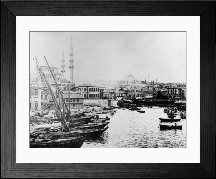 Framed Print : Istanbul Harbour Framed Print : Istanbul Harbour