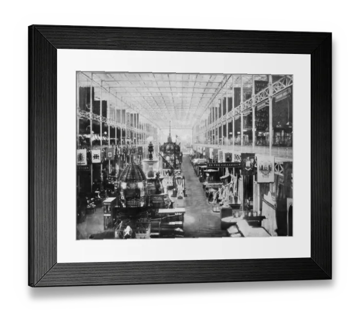 Framed Print : Exhibition Interior Framed Print : Exhibition Interior