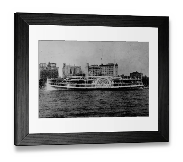 Framed Print : General Slocum Framed Print : General Slocum