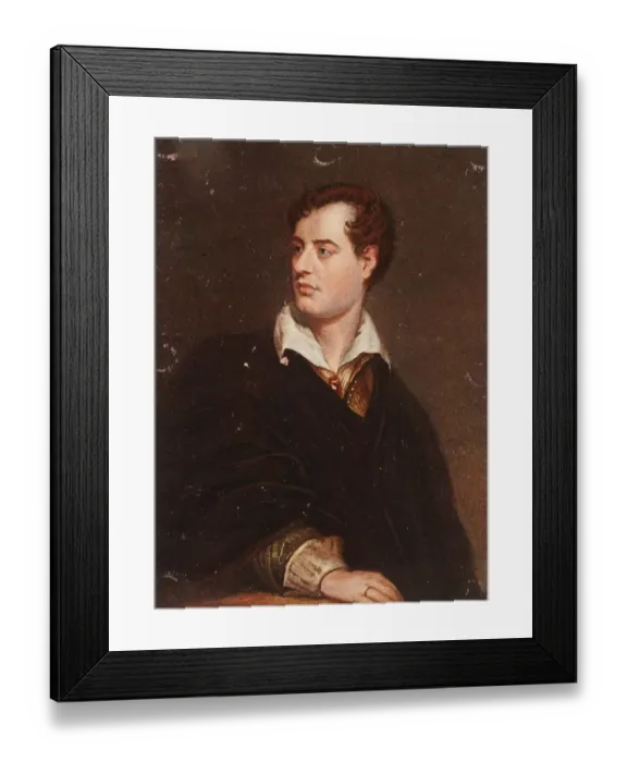 Framed Print : Lord Byron Framed Print : Lord Byron