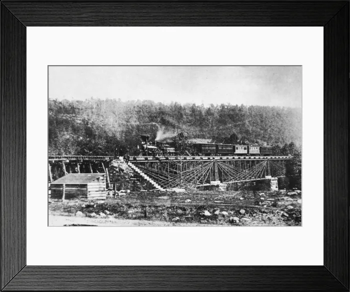 Framed Print : Baltimore-Ohio Rail Framed Print : Baltimore-Ohio Rail