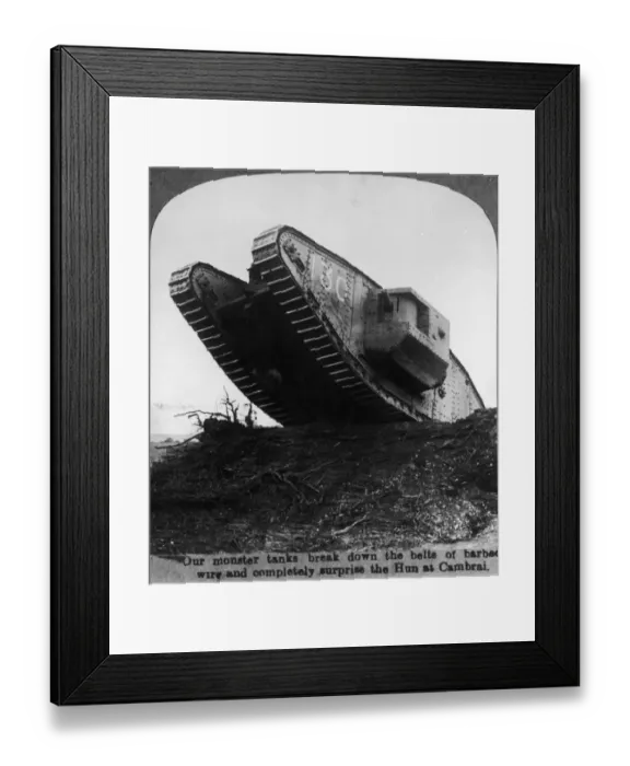Framed Print : British Tank Framed Print : British Tank