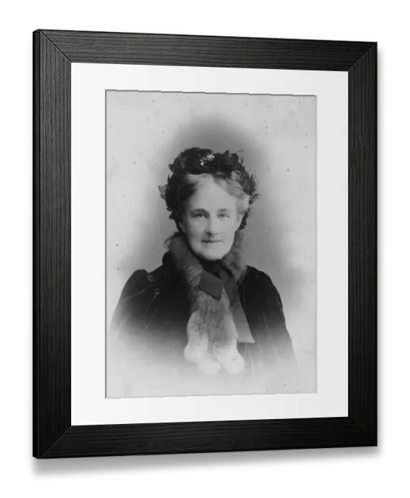 Framed Print : Fur Collar Framed Print : Fur Collar