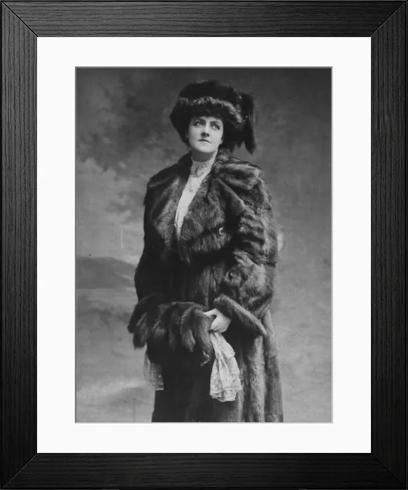 Framed Print : Fur Outfit Framed Print : Fur Outfit