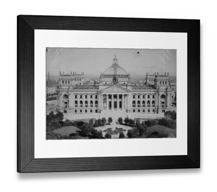 Framed Print : The Reichstag Framed Print : The Reichstag