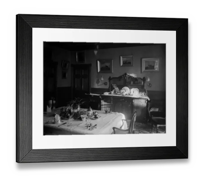 Framed Print : Dining Room Framed Print : Dining Room