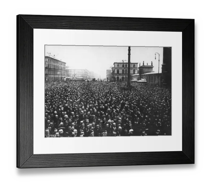 Framed Print : Versailles Protest Framed Print : Versailles Protest