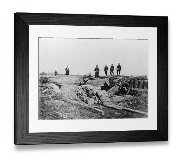Framed Print : Prussian Troops Framed Print : Prussian Troops