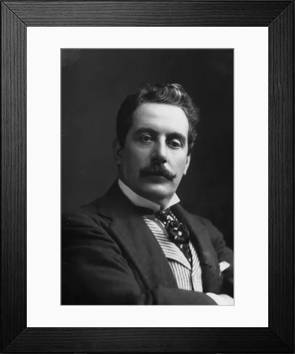 Framed Print : Giacomo Puccini Framed Print : Giacomo Puccini