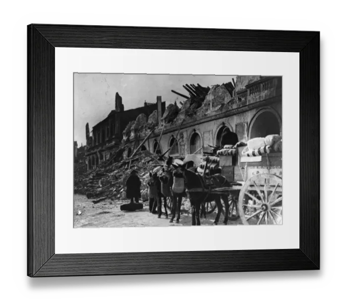 Framed Print : After The Earthquake Framed Print : After The Earthquake