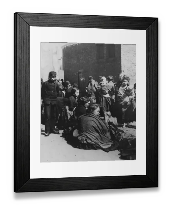 Framed Print : Old Clothes Market Framed Print : Old Clothes Market