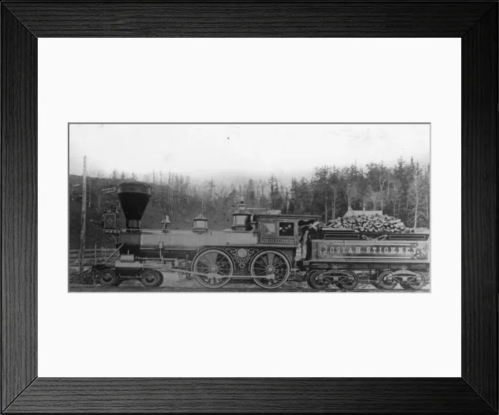 Framed Print : American Railway Framed Print : American Railway