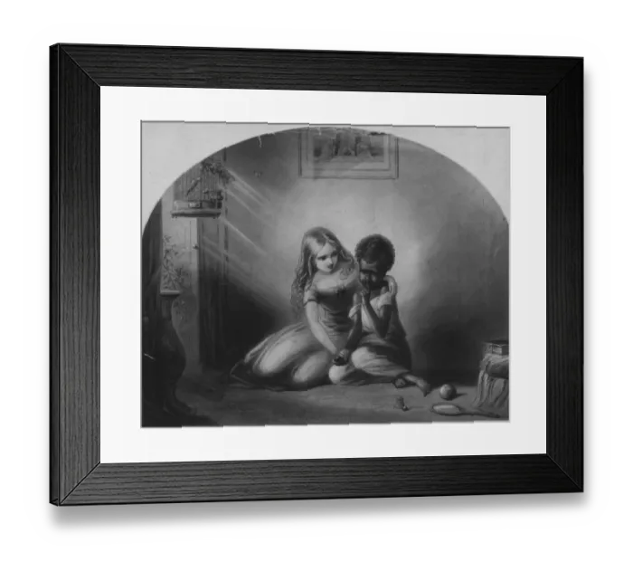 Framed Print : Eva And Topsy Framed Print : Eva And Topsy