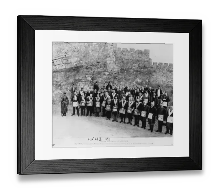 Framed Print : Freemasons Abroad Framed Print : Freemasons Abroad