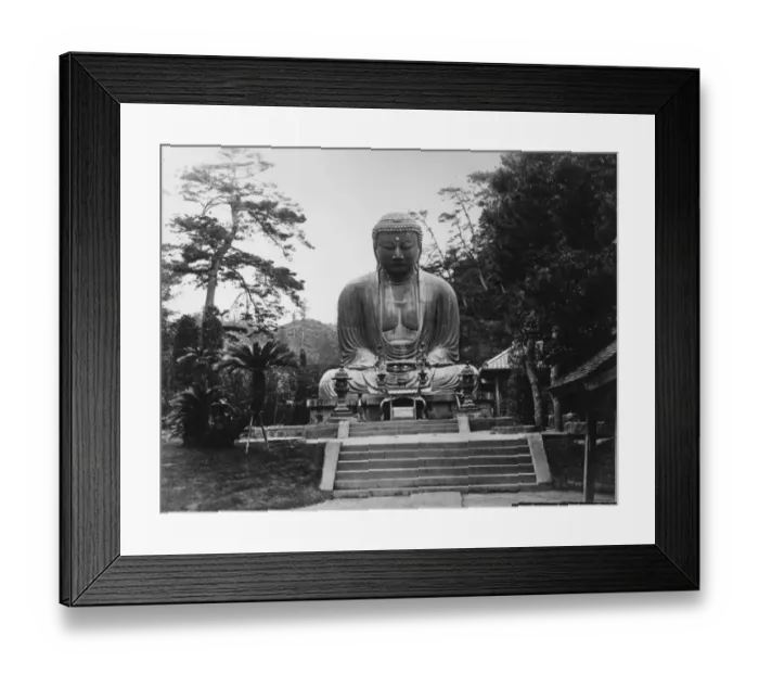 Framed Print : Bronze Buddha Framed Print : Bronze Buddha