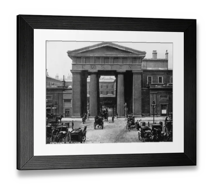 Framed Print : Euston Arch Framed Print : Euston Arch