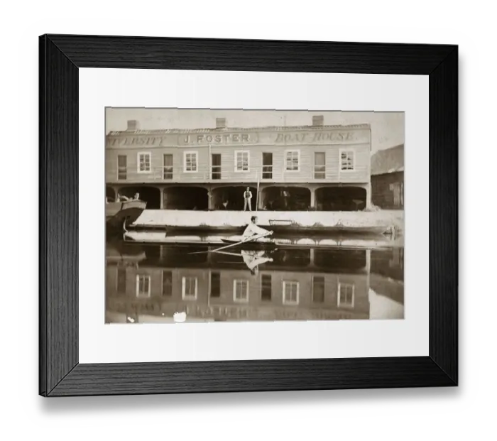 Framed Print : Rowing Boat Framed Print : Rowing Boat