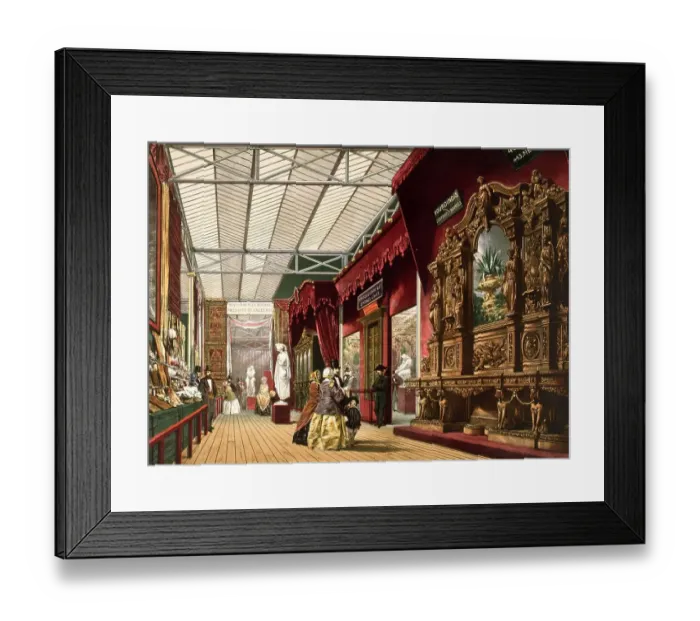 Framed Print : French Display Framed Print : French Display