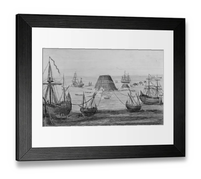 Framed Print : Sinking Of A Cone Framed Print : Sinking Of A Cone
