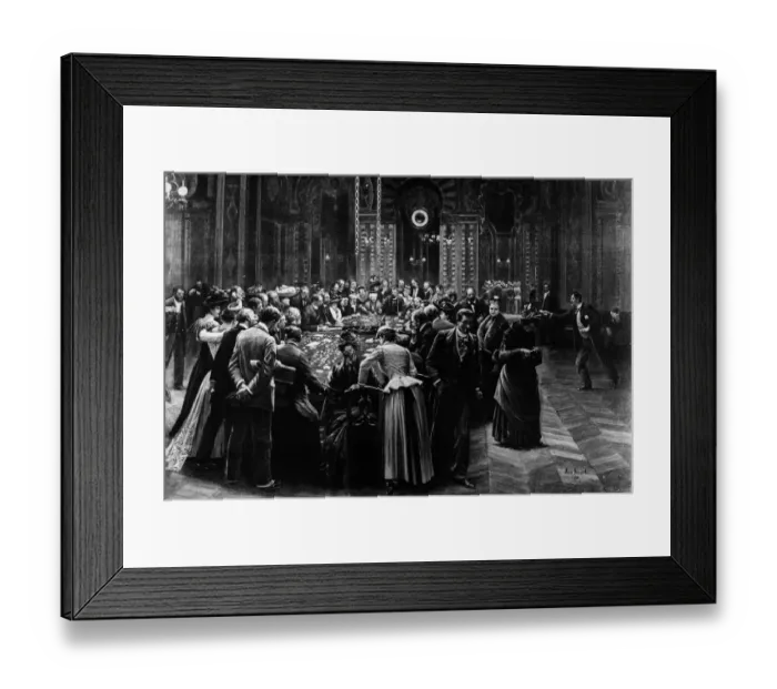 Framed Print : Gambling Rooms Framed Print : Gambling Rooms