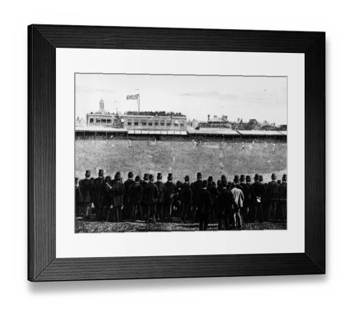 Framed Print : Cricket Ground Framed Print : Cricket Ground