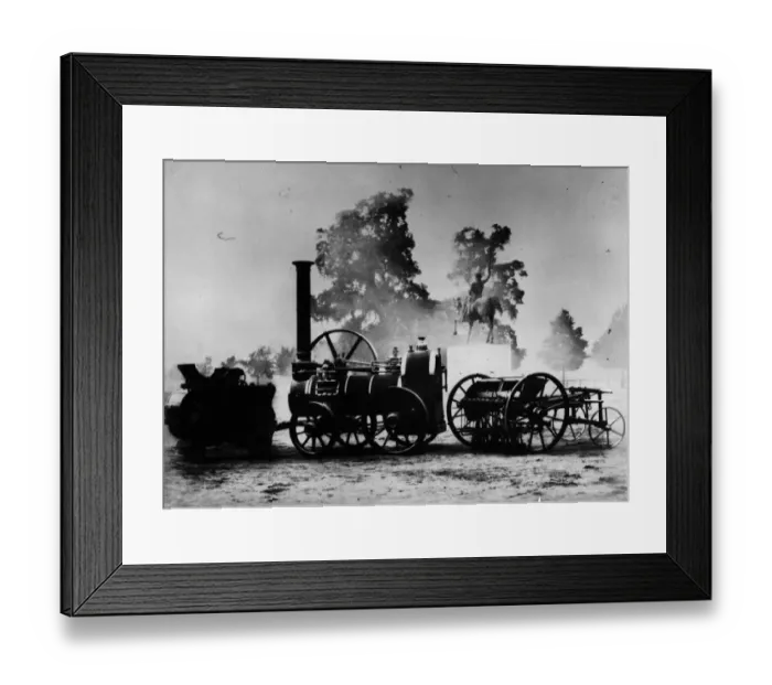 Framed Print : Farm Machinery Framed Print : Farm Machinery
