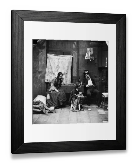 Framed Print : Drunken Family Framed Print : Drunken Family