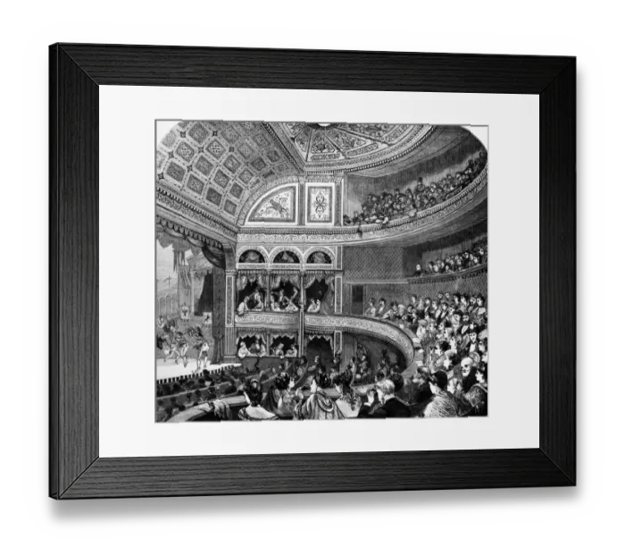 Framed Print : Vaudeville Theatre Framed Print : Vaudeville Theatre