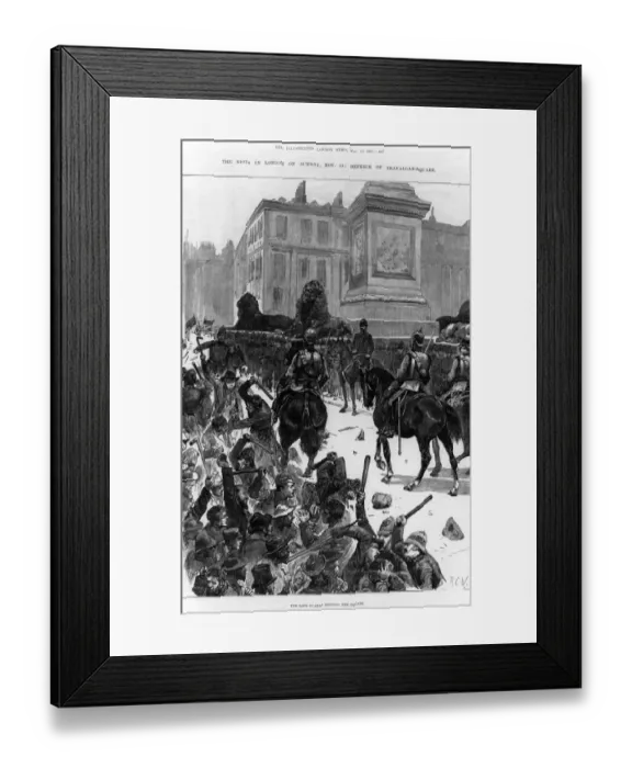 Framed Print : London Riots Framed Print : London Riots