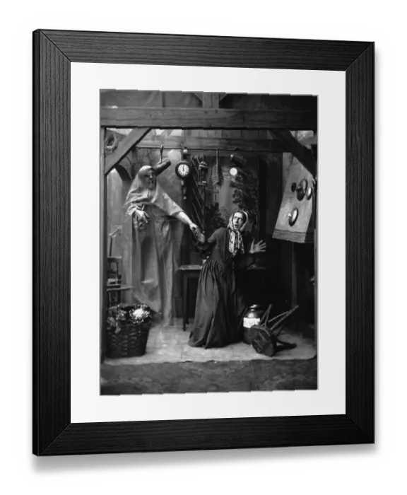 Framed Print : Hooded Ghoul Framed Print : Hooded Ghoul