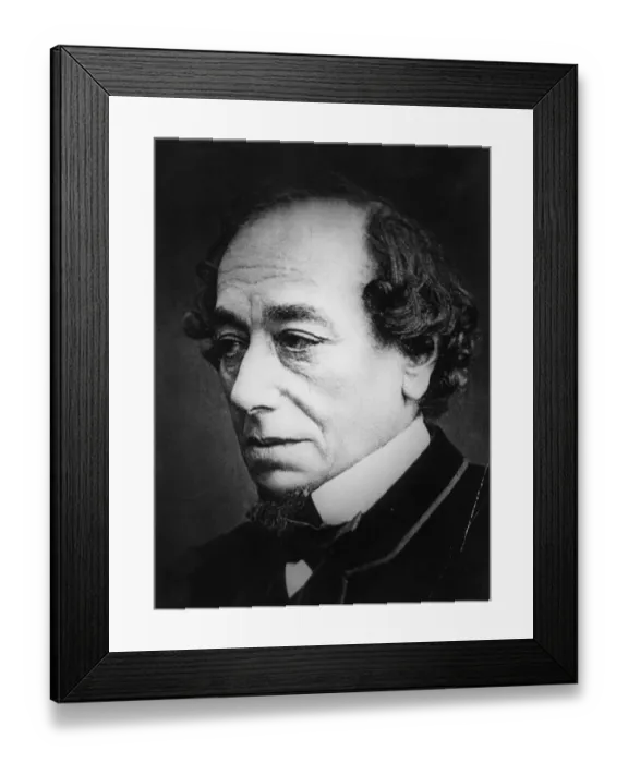 Framed Print : Benjamin Disraeli Framed Print : Benjamin Disraeli