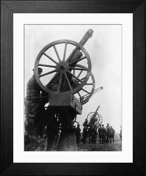 Framed Print : Anti-Aircraft Gun Framed Print : Anti-Aircraft Gun