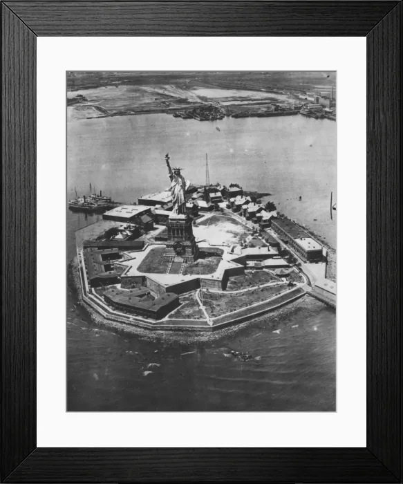 Framed Print : Liberty Island Framed Print : Liberty Island