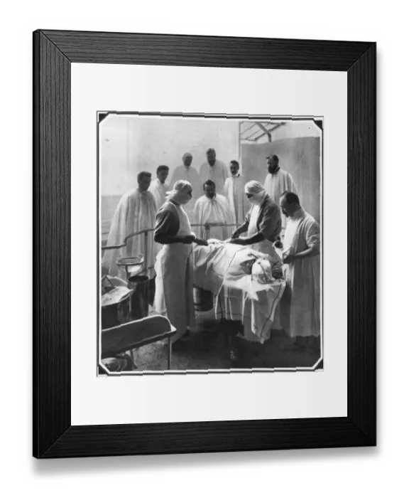 Framed Print : French Surgeons Framed Print : French Surgeons