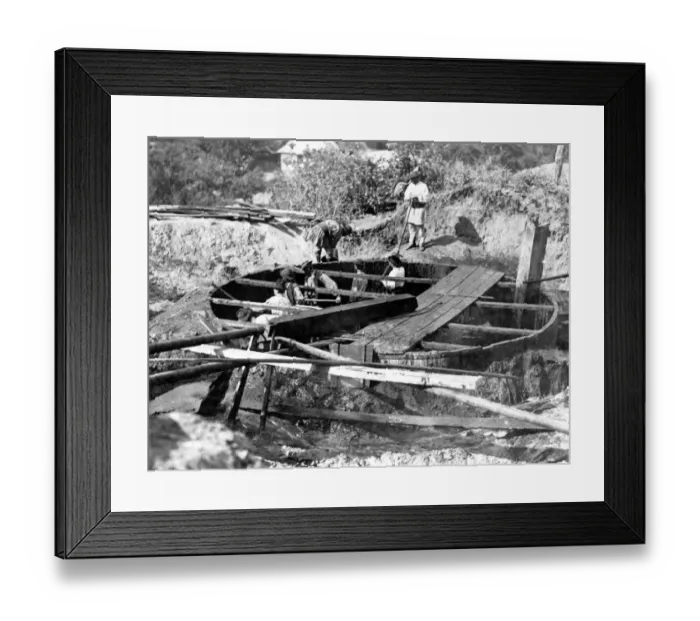 Framed Print : Oil Reservoir Framed Print : Oil Reservoir