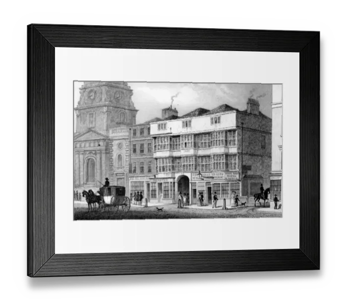 Framed Print : The White Hart Framed Print : The White Hart