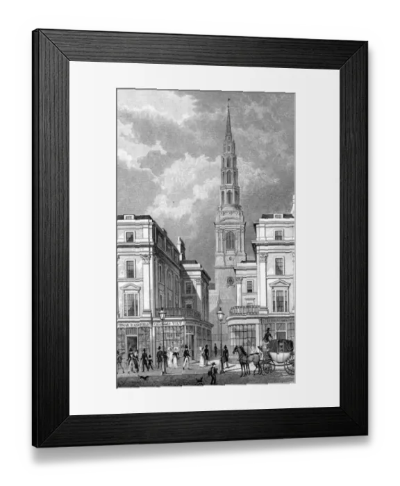 Framed Print : St Bride s
