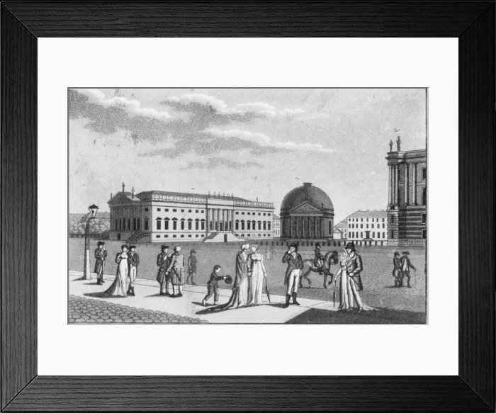 Framed Print : Berlin Opernplatz Framed Print : Berlin Opernplatz